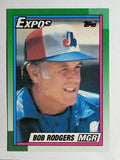 1990 Topps #81 Bob Rodgers MG