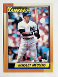 1990 Topps #83 Hensley Meulens