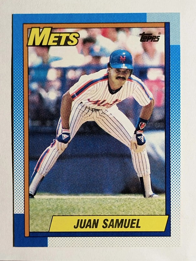 1990 Topps #85 Juan Samuel