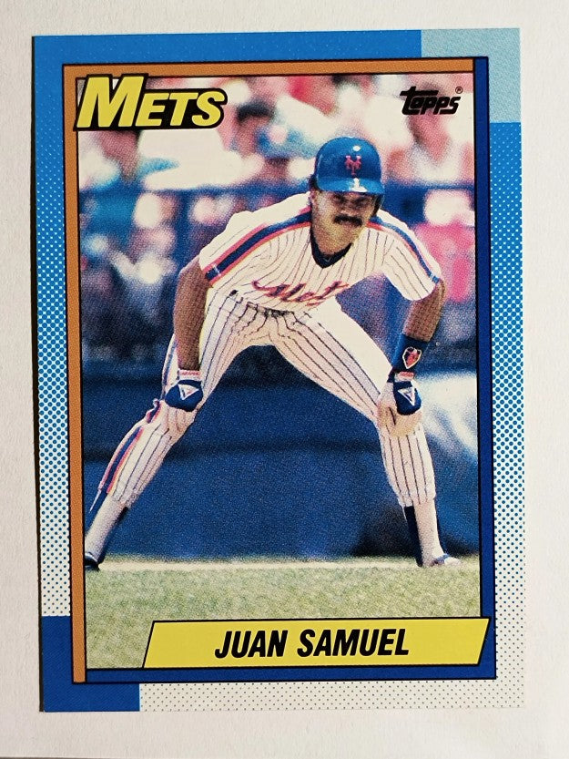 1990 Topps #85 Juan Samuel