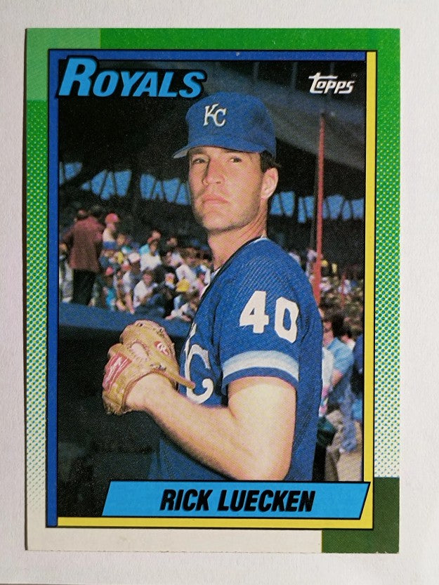 1990 Topps #87 Rick Luecken RC