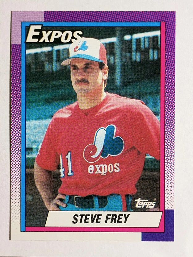1990 Topps #91 Steve Frey RC