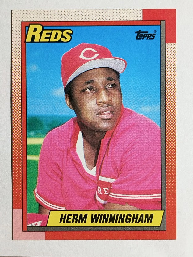 1990 Topps #94 Herm Winningham
