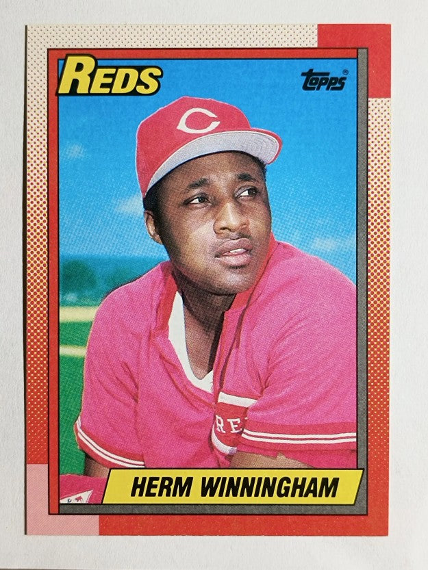 1990 Topps #94 Herm Winningham