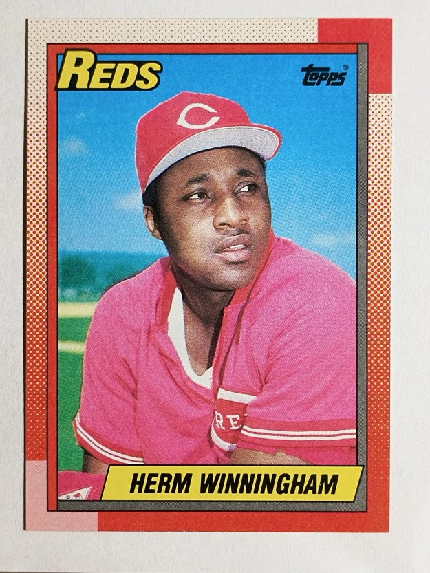 1990 Topps #94 Herm Winningham