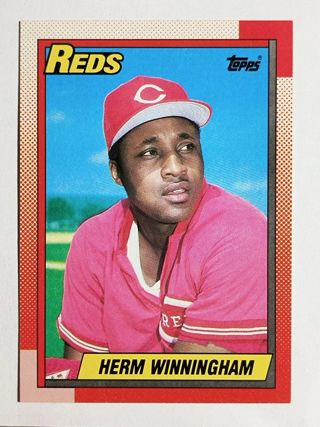 1990 Topps #94 Herm Winningham