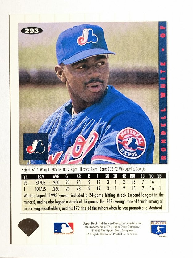 1994 Collector's Choice #293 Rondell White