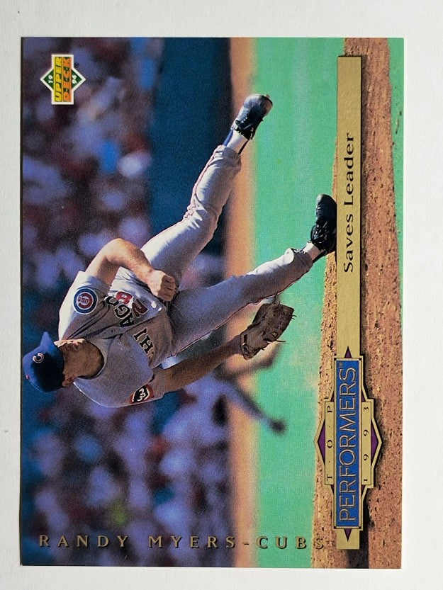 1994 Collector's Choice #308 Randy Myers TP
