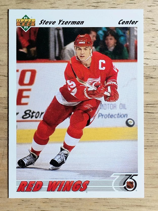 1991-92 Upper Deck #146 Steve Yzerman