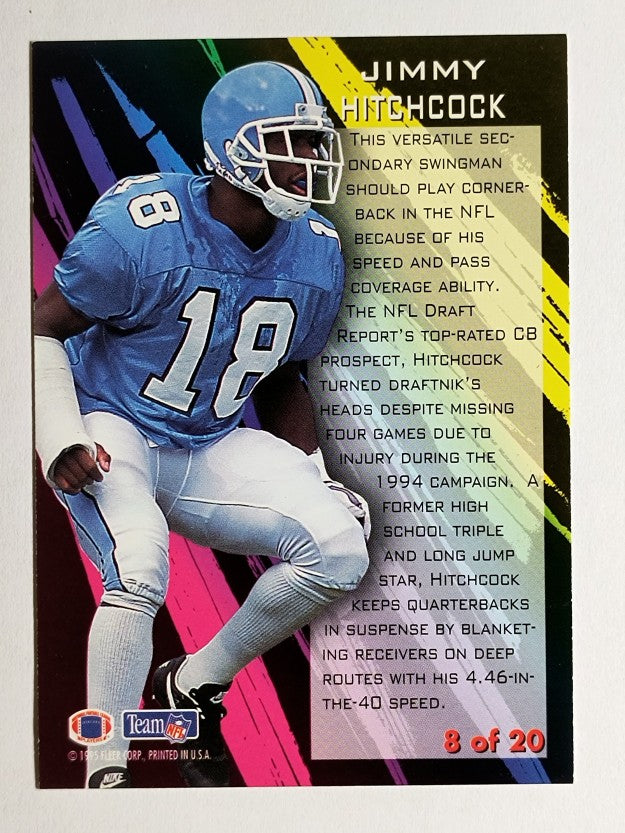 1995 Fleer Prospects #8 Jimmy Hitchcock