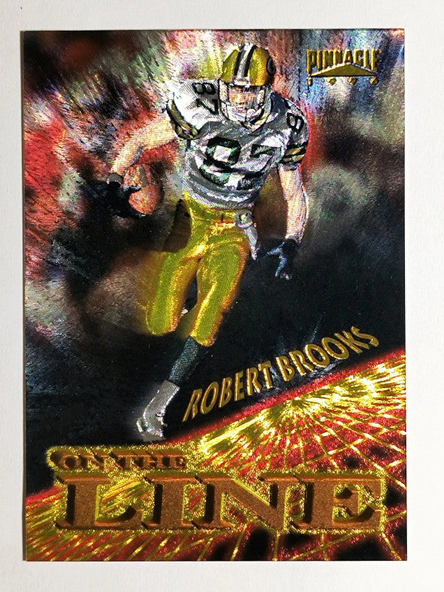 1996 Pinnacle On The Line #2 Robert Brooks
