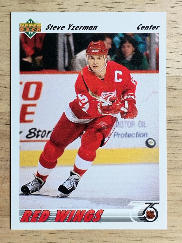 1991-92 Upper Deck #146 Steve Yzerman
