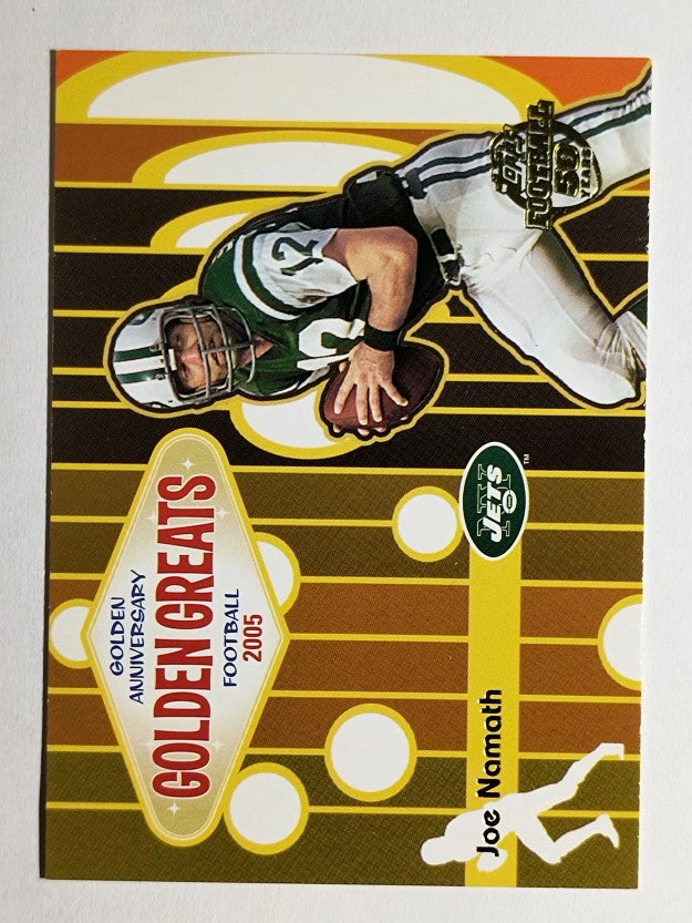 2005 Topps Golden Anniversary Golden Greats #GA2 Joe Namath