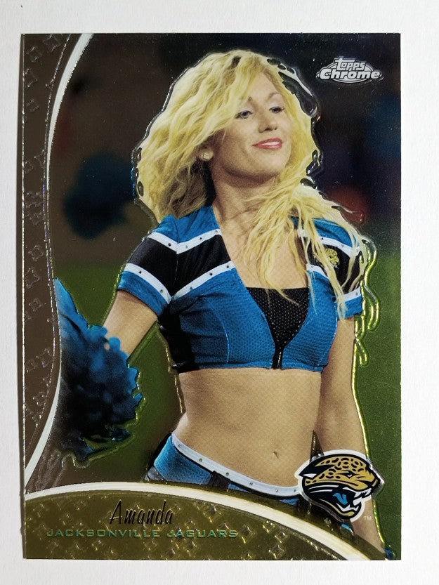 2009 Topps Chrome Cheerleaders #TCC8 Amanda