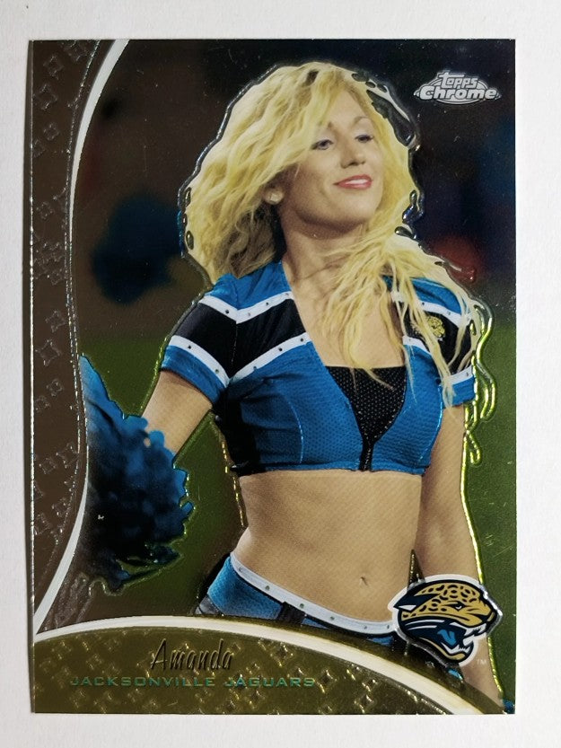 2009 Topps Chrome Cheerleaders #TCC8 Amanda
