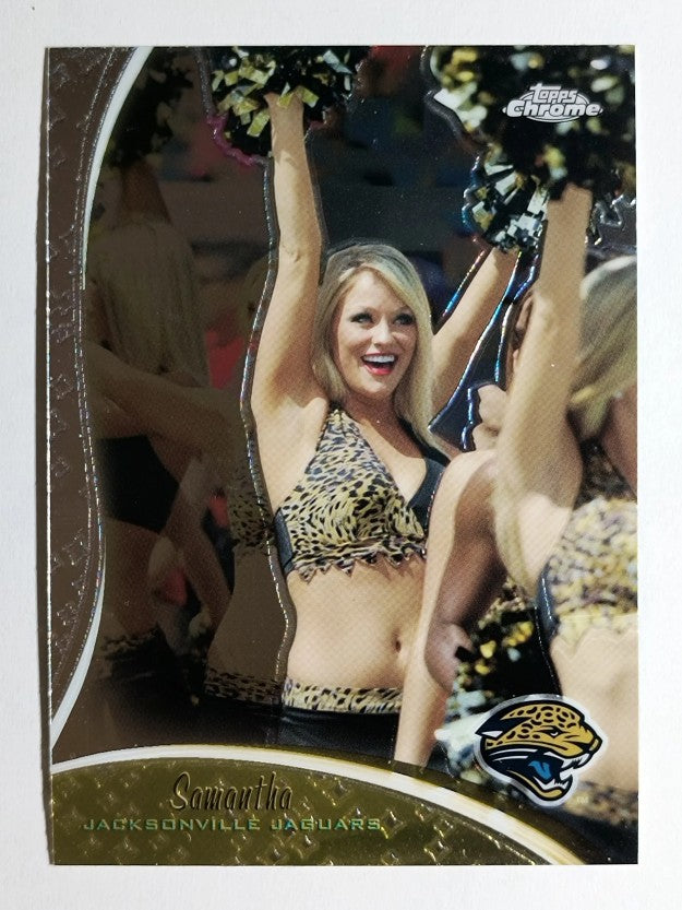 2009 Topps Chrome Cheerleaders #TCC9 Samantha