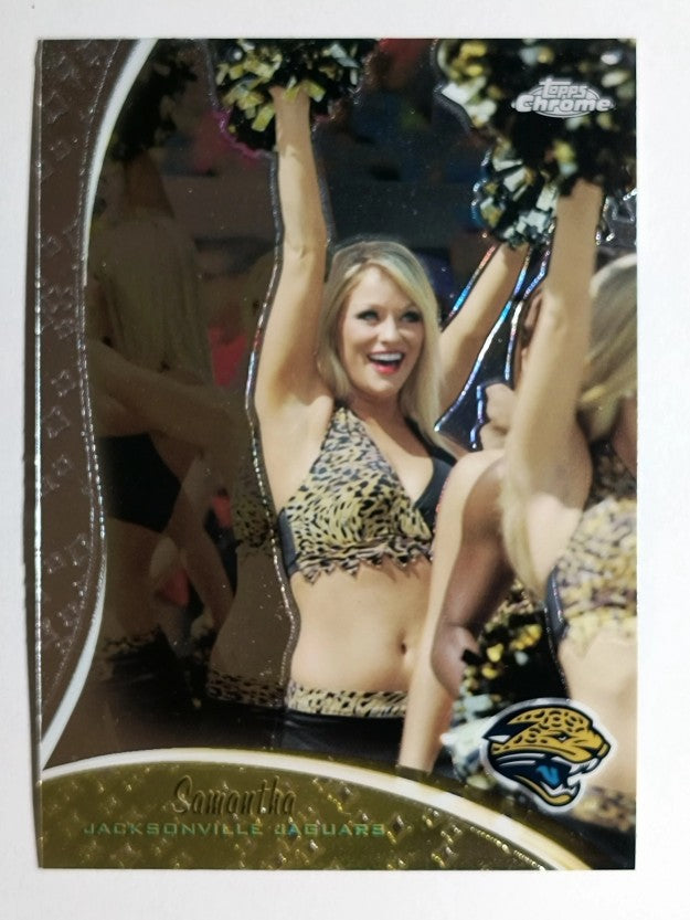 2009 Topps Chrome Cheerleaders #TCC9 Samantha