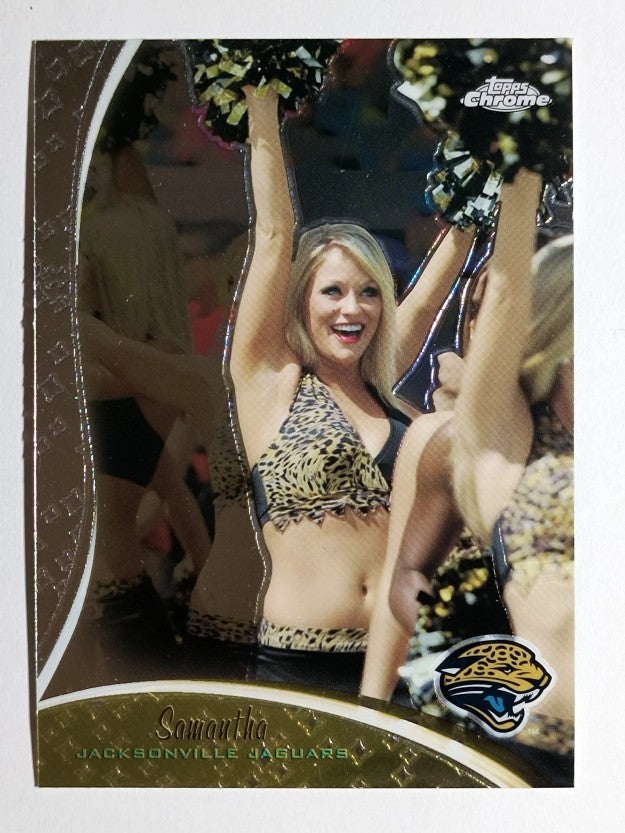 2009 Topps Chrome Cheerleaders #TCC9 Samantha
