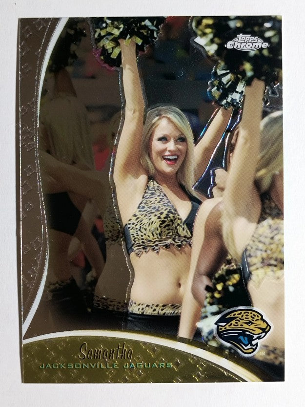 2009 Topps Chrome Cheerleaders #TCC9 Samantha