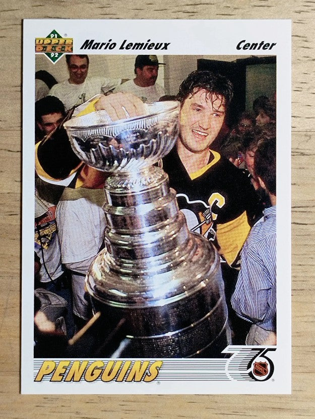 1991-92 Upper Deck #156 Mario Lemieux