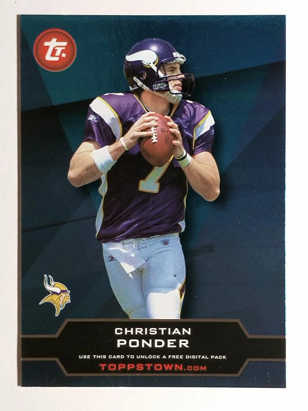 2011 Topps Topps Town #TT24 Christian Ponder
