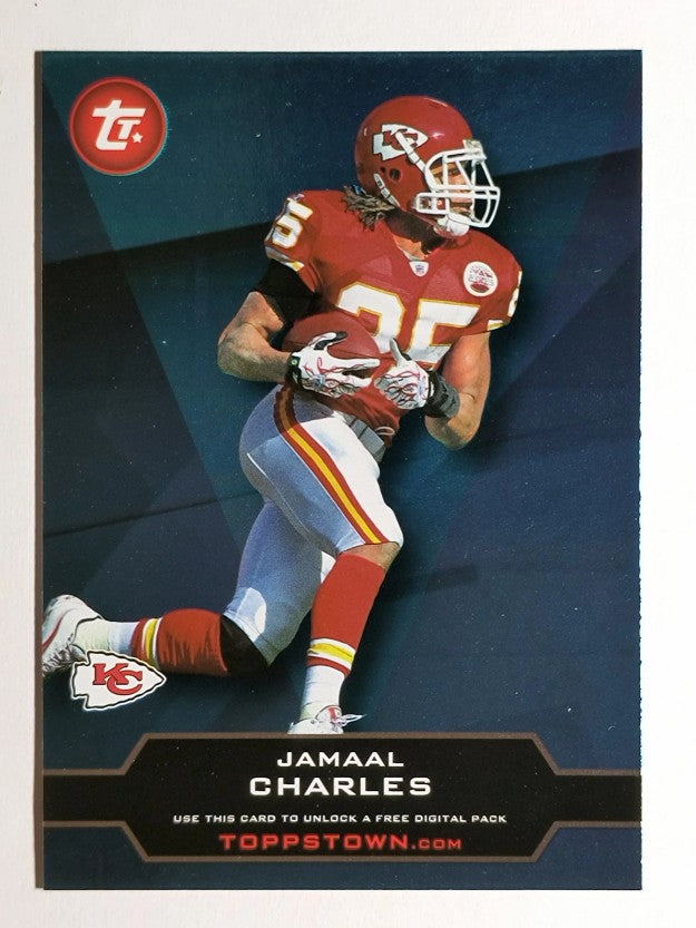 2011 Topps Topps Town #TT25 Jamaal Charles