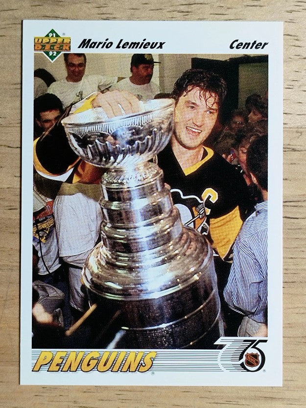 1991-92 Upper Deck #156 Mario Lemieux