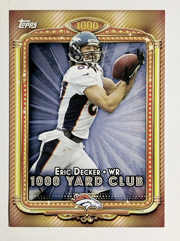 2013 Topps 1000 Yard Club #30 Eric Decker