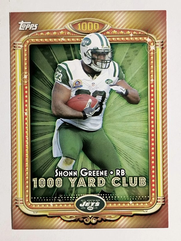 2013 Topps 1000 Yard Club #31 Shonn Greene