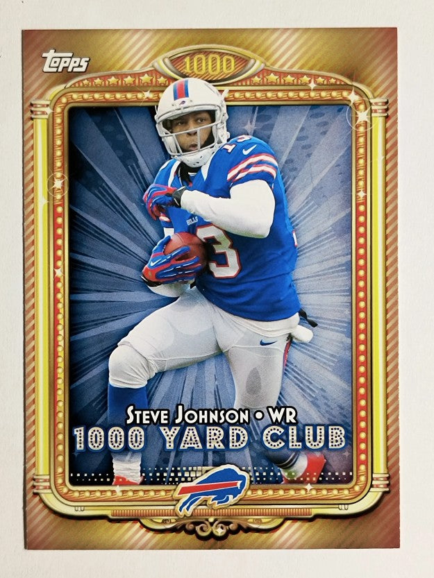 2013 Topps 1000 Yard Club #32 Steve Johnson