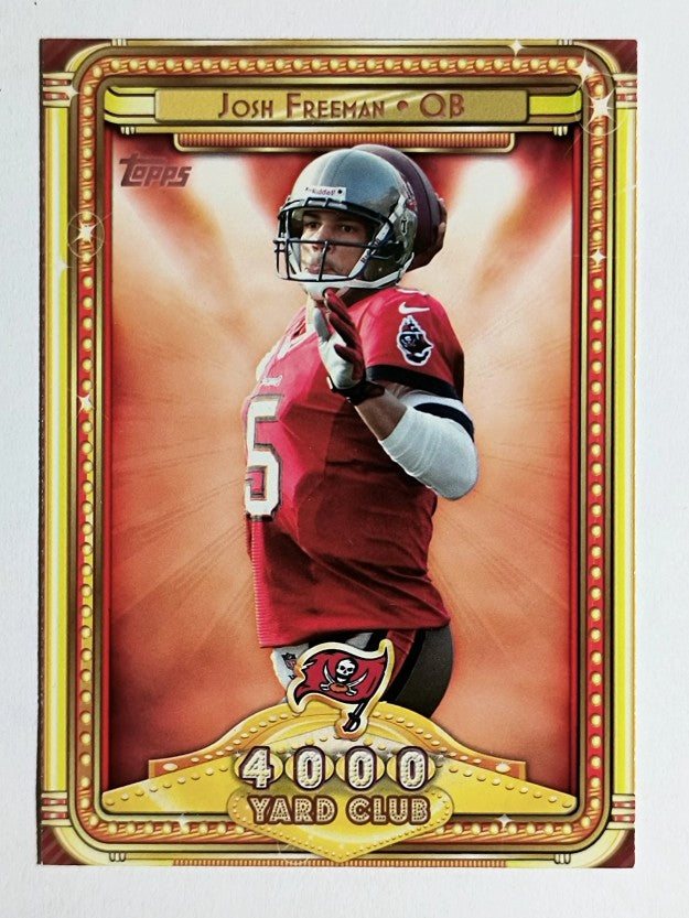 2013 Topps 4000 Yard Club #9 Josh Freeman