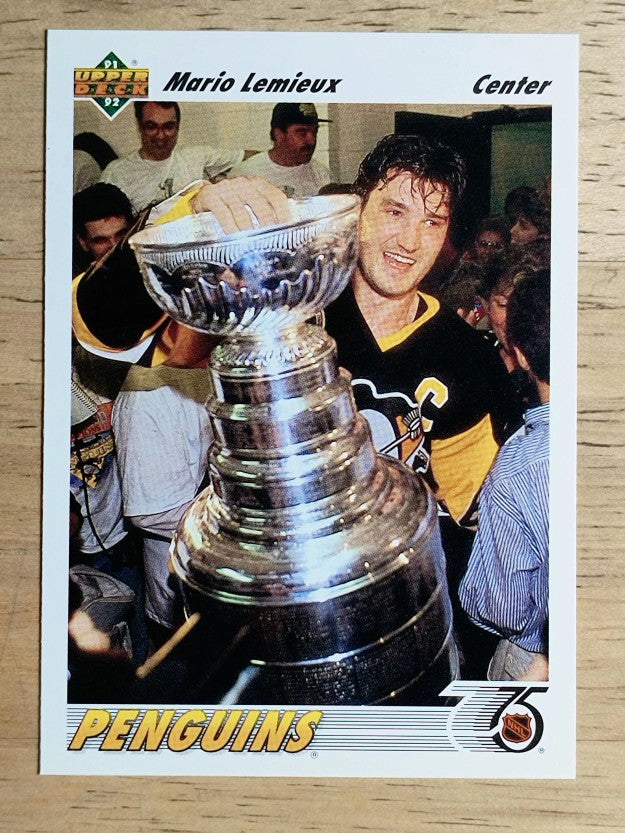 1991-92 Upper Deck #156 Mario Lemieux