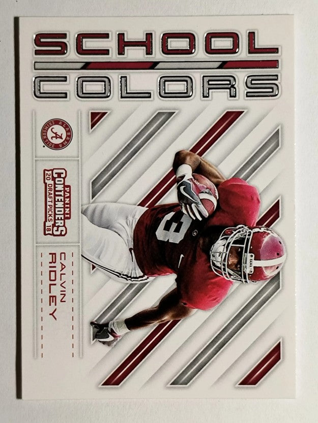 2018 Elite Draft Picks Primary Colors #6 Calvin Ridley