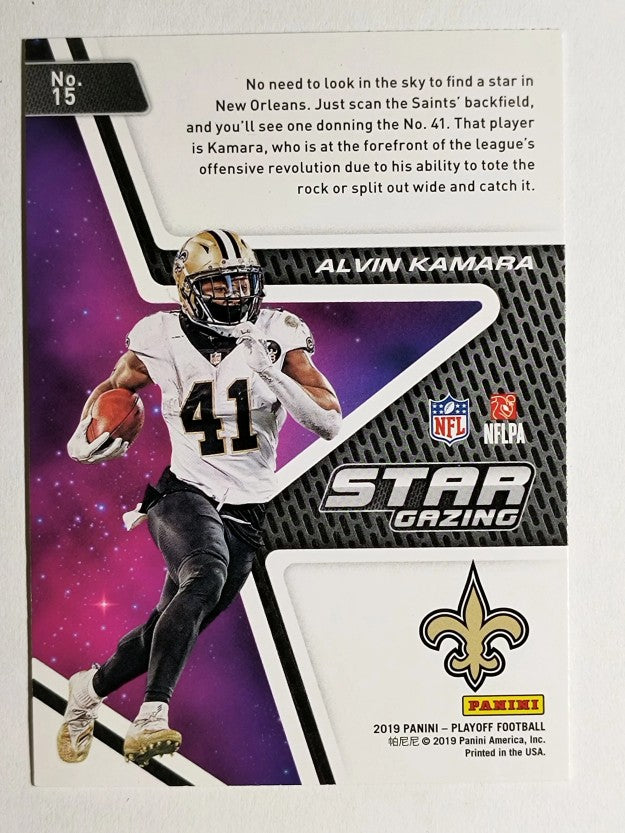 2019 Playoff Star Gazing #15 Alvin Kamara