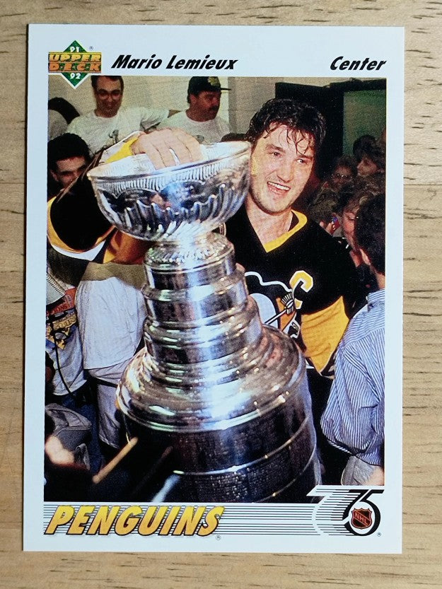 1991-92 Upper Deck #156 Mario Lemieux