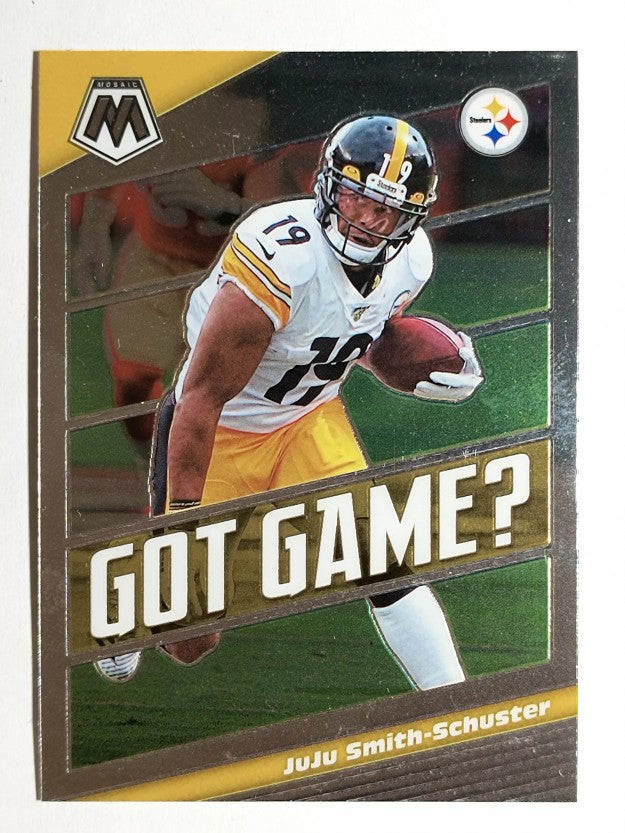 2020 Panini Mosaic Got Game #6 JuJu Smith-Schuster