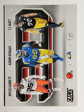 2021 Score 3D #9 Aaron Donald/Myles Garrett/T.J. Watt