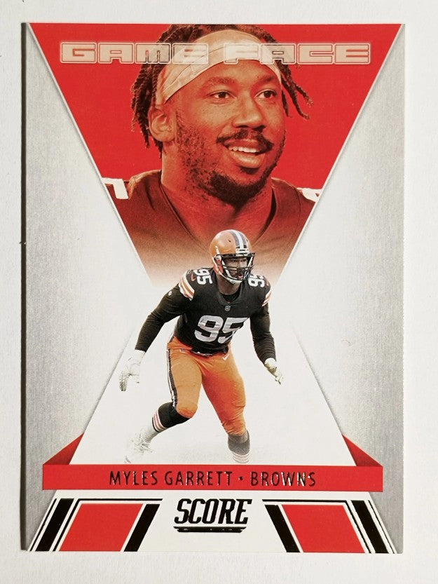 2021 Score Game Face #8 Myles Garrett