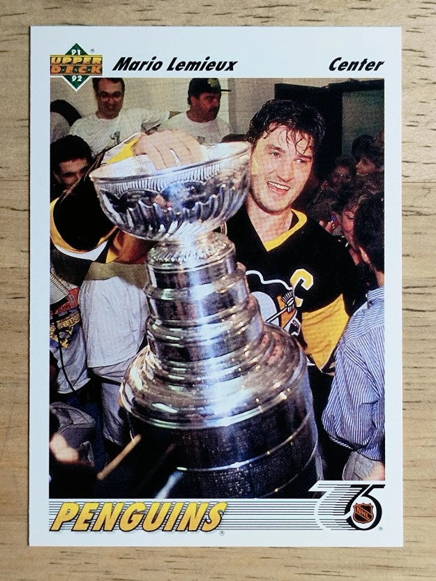 1991-92 Upper Deck #156 Mario Lemieux