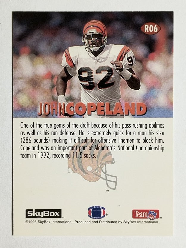1993 SkyBox Impact Rookie Redemption #R6 John Copeland