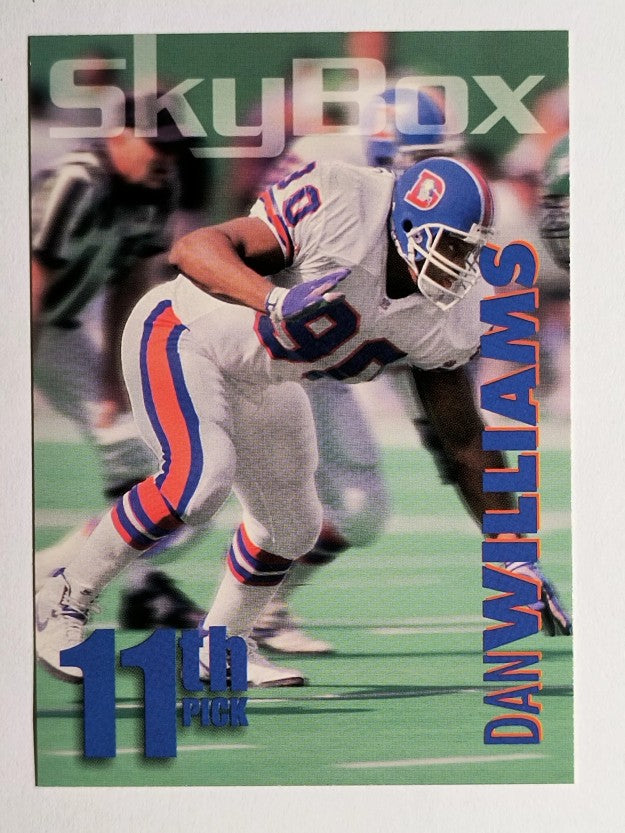 1993 SkyBox Impact Rookie Redemption #R12 Dan Williams