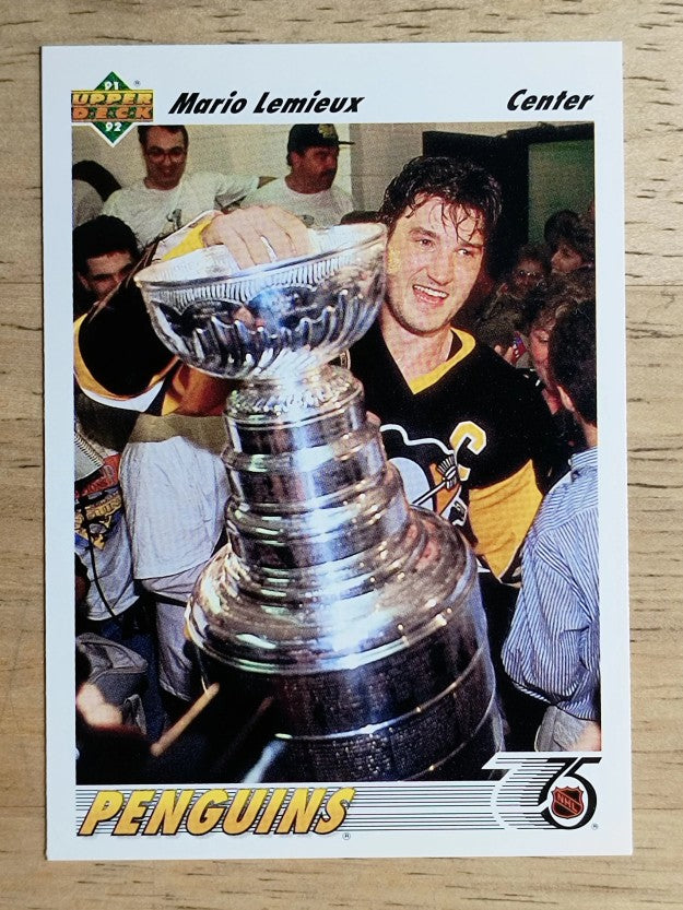 1991-92 Upper Deck #156 Mario Lemieux