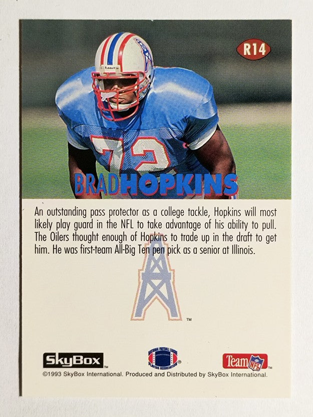 1993 SkyBox Impact Rookie Redemption #R14 Brad Hopkins