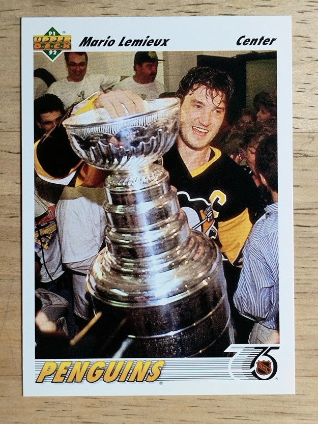 1991-92 Upper Deck #156 Mario Lemieux
