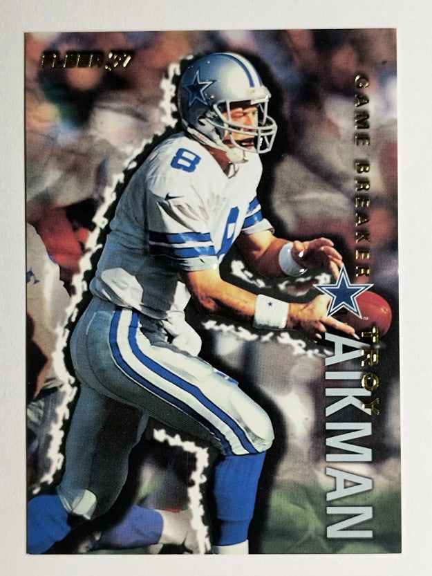 1997 Fleer Game Breakers Supreme #1 Troy Aikman