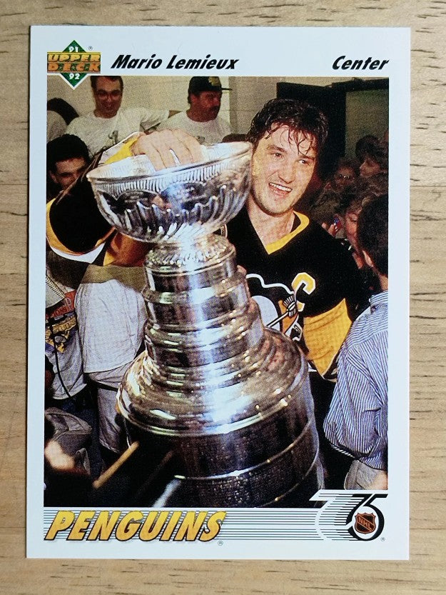 1991-92 Upper Deck #156 Mario Lemieux