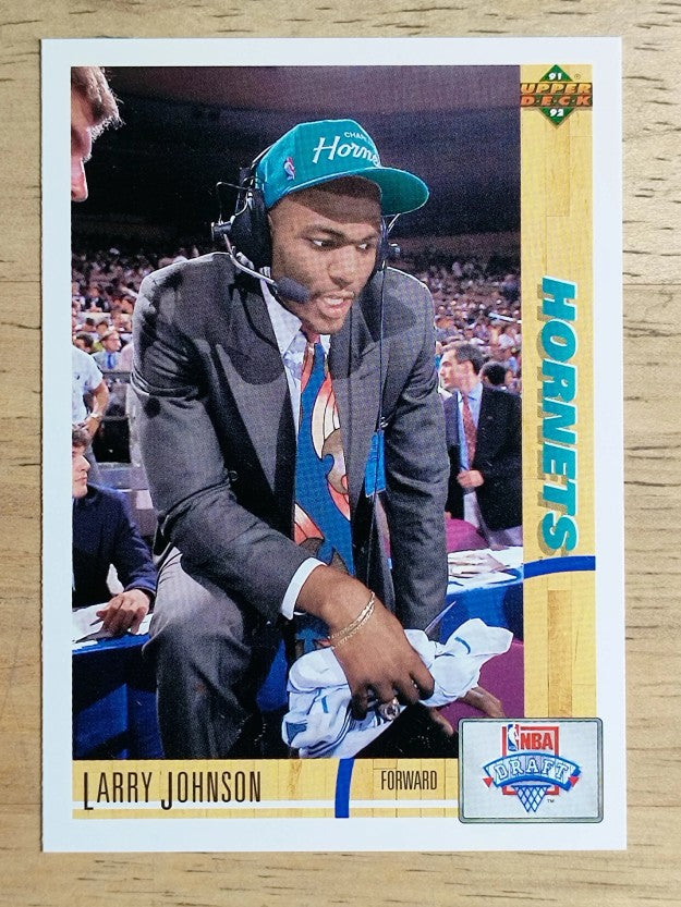 1991-92 Upper Deck #2 Larry Johnson RC