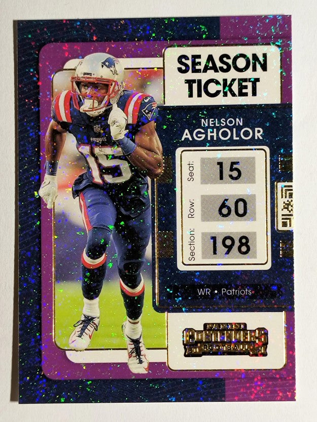 2021 Panini Contenders Stardust #67 Nelson Agholor