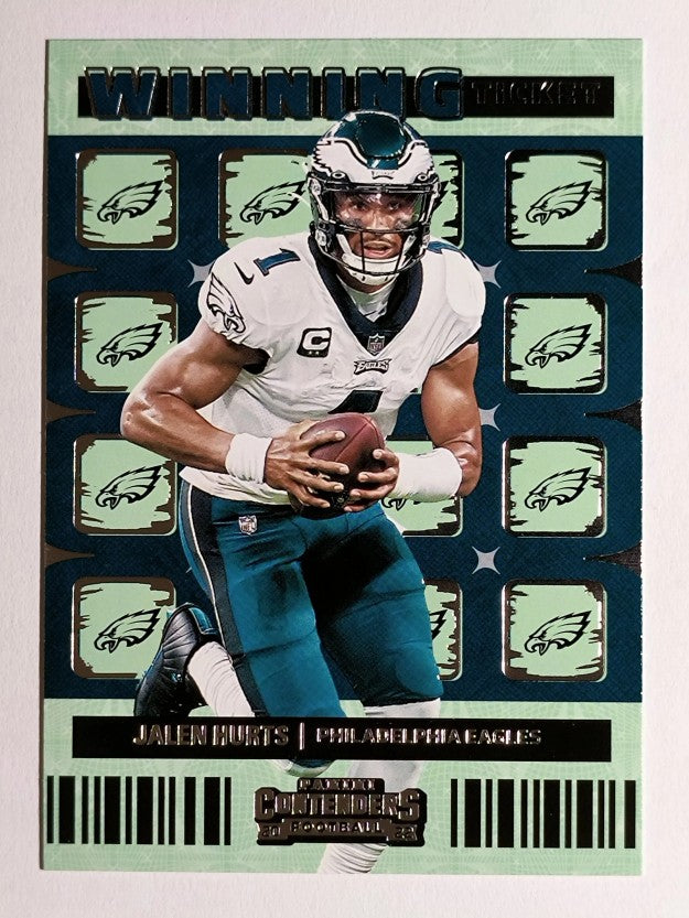 2022 Panini Contenders Winning Ticket #7 Jalen Hurts
