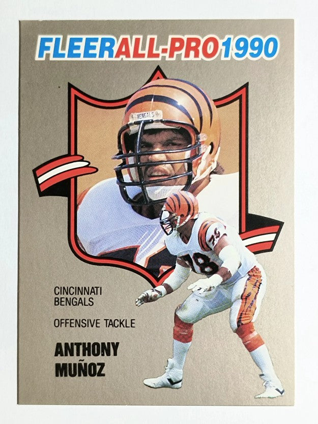 1990 Fleer All-Pros #8 Anthony Munoz